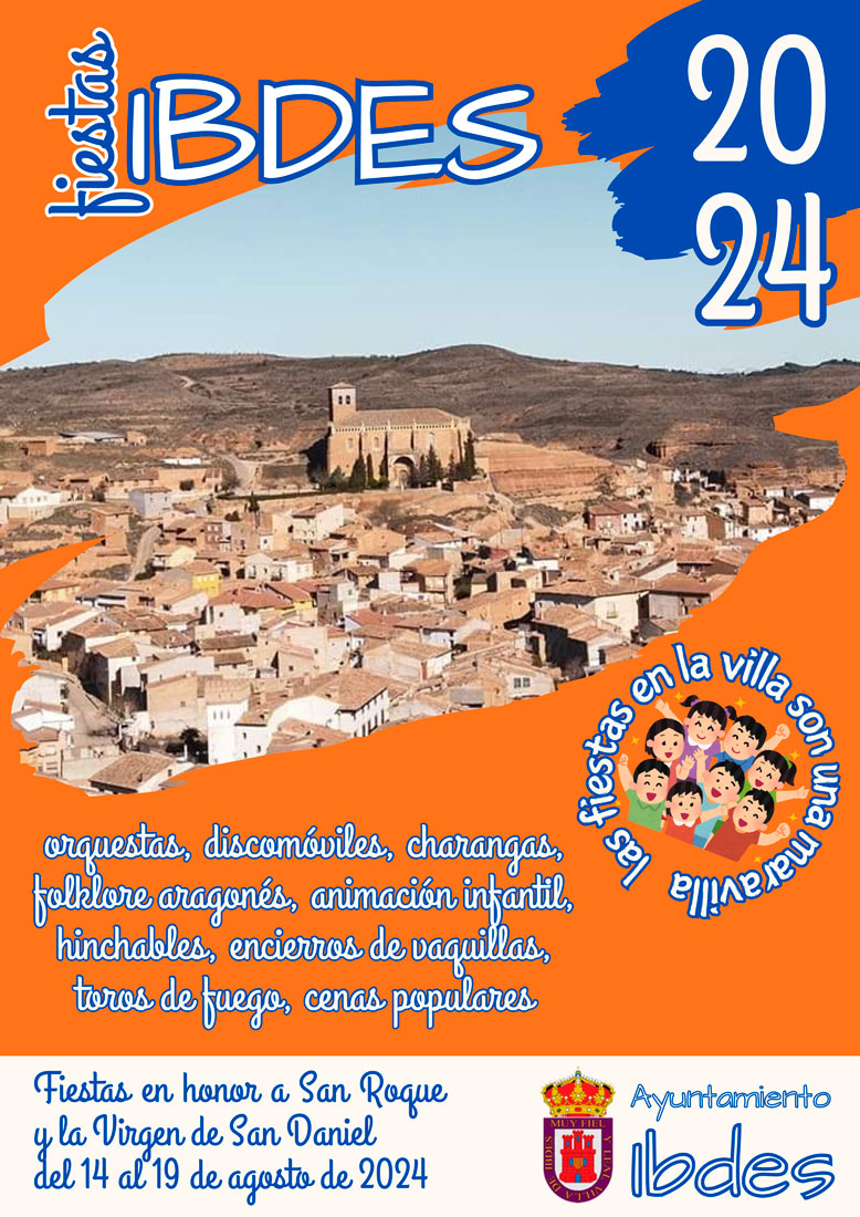 Fiestas de San Roque y la Virgen de San Daniel 2024 Ibdes